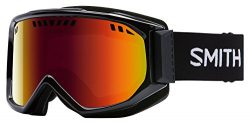 Smith Optics Scope Adult Airflow Series Snow Snowmobile Goggles Eyewear – Black/Red Sol X  ...