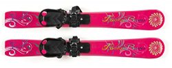 Lucky Bums Toddler Kids Boys Girls Youth Beginner Snow Skis, Pink