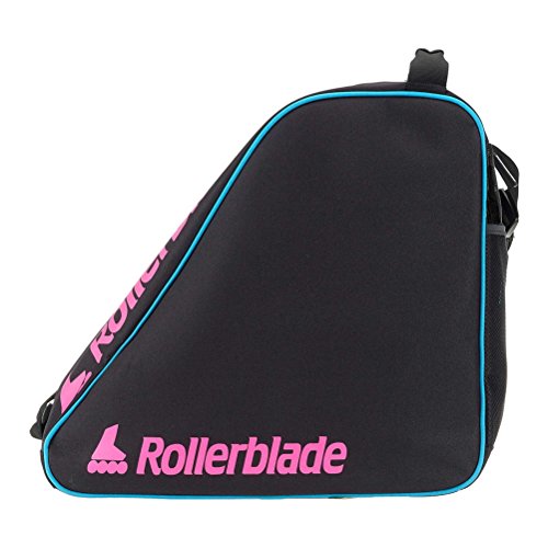 Rollerblade Classic Inline Skate Bag, Black and Pink, One Size