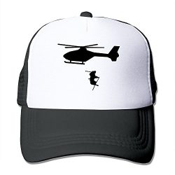 Printed Adult Unisex SKI DRIVING SKIING FREESTYLE HELISKIING 100% Nylon Mesh Caps One Size Fits  ...