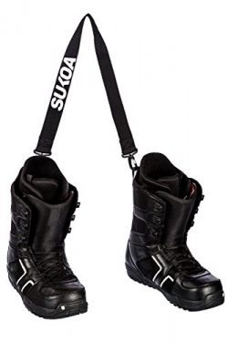 Sukoa Ski and Snowboard Boot Carrier Strap – Men & Women – Shoulder Sling Tote L ...