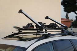 Car Racks & Carriers Ski/Snowboard Rack-4 Pair Skis or 2 Snowboards