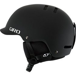 Giro Surface-S Snow Helmet (Matte Black, Large)