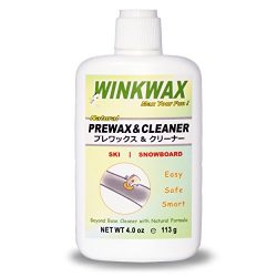 WINKWAX NEW Natural Prewax & Cleaner for Ski and Snowboard Base (4 oz)