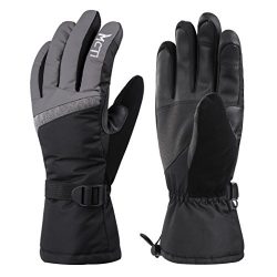 MCTi Waterproof Windproof Womens Winter Ski Snow Snowboard 3M Thinsulate Warm Touchscreen Gloves ...