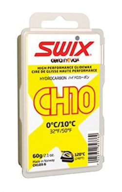 Swix CH10X Wax Yellow 32 to 50F, 60g
