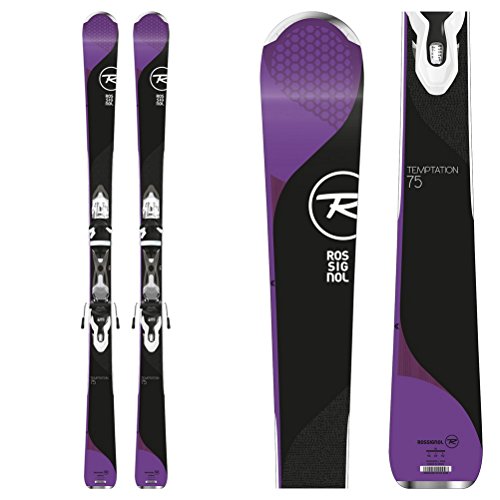 Rossignol Temptation 75 Womens Skis with Xpress 10 Bindings 2018-152cm