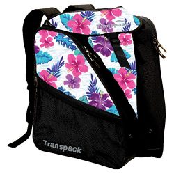 Transpack XTW Ski Boot Bag 2018 White Floral