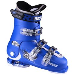 Roces 2018 Idea Adjustable Blue/White Kids Ski Boots 22.5-25.5