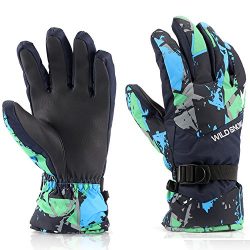 Ski Gloves,RunRRIn Winter Warmest Waterproof and Breathable Snow Gloves for Mens,Womens,ladies a ...