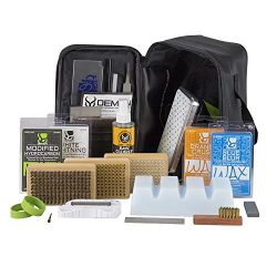 Demon Charger Complete Ski and Snowboard Tuning Kit with Iron, 2.25lb Wax, Brush Kit, Base Clean ...