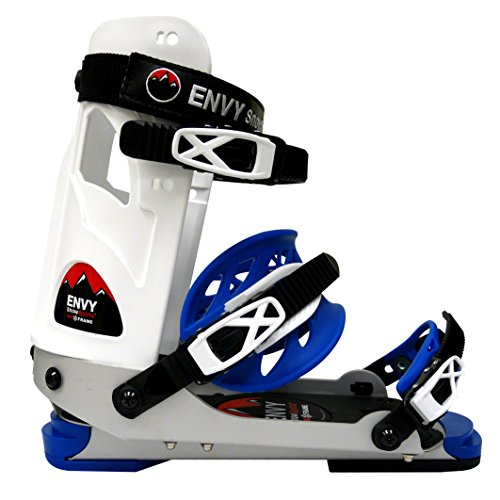 Envy Ski Frame – Comfortable Ski Boots (White, Large)