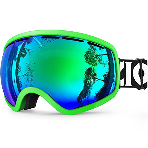 ZIONOR X10 Ski Snowboard Snow Goggles OTG for Men Women Youth Anti-fog UV Protection Helmet Comp ...