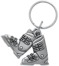 Danforth – Ski Boots Pewter Keyring