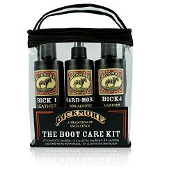 Bickmore Boot Care Kit – Bick 1 Bick 4 & Gard-More – Leather Lotion Cleaner Cond ...