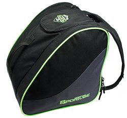 Sportube Traveler Boot Bag, Black/Green
