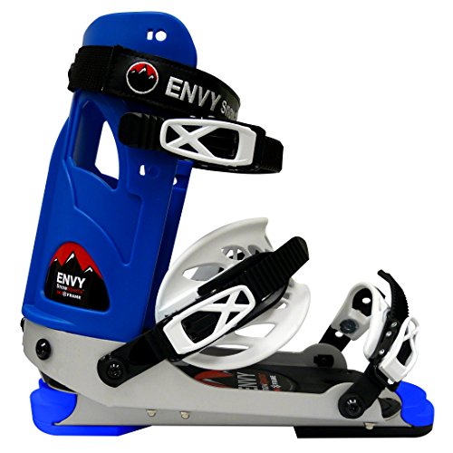 Envy Ski Frame – Comfortable Ski Boots (Blue, Medium)