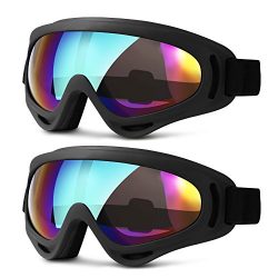 Heeta Ski Goggles, Updated Snowboard Goggles For Kids Men Women Boys & Girls With Thickening ...
