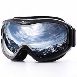 JULI OTG Ski Goggles-Over Glasses Ski / Snowboard Goggles for Men, Women & Youth – 100 ...