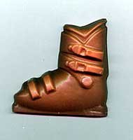 Chocolate Ski Boot Favor – 5 pc.