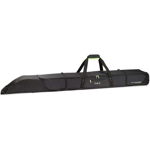 High Sierra Double Adjustable Ski Bag, Black/Zest