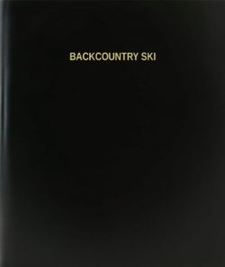 BookFactory® Backcountry Ski Log Book / Journal / Logbook – 120 Page, 8.5″x11″ ...