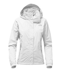 The North Face Women’s Resolve 2 Jacket TNF White and High Rise Grey – XL