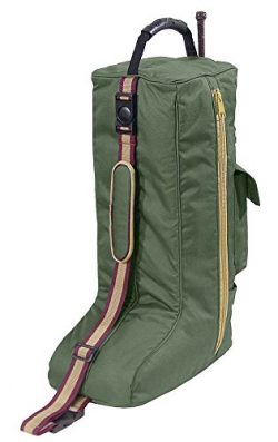 Derby Originals Padded 3 Layers English Tall Boots Carry Bags, Hunter Green