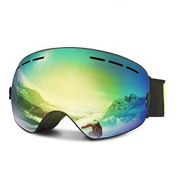 ALTMAN Ski Goggles, Winter Over Glasses Snowboard Goggles with Anti-Fog, 100% UV400 Protection,  ...