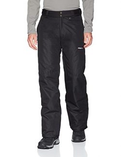 Arctix Men’s Snow Pants, Black, X-Large/Regular