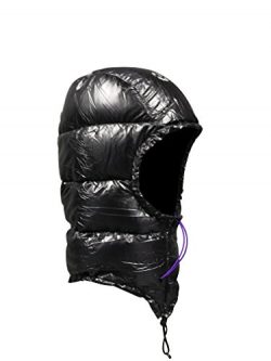 AEGISMAX Down Hood Winter Down Trooper Hat Down Balaclava Hood With Neck Outdoor Down Hat For Sk ...