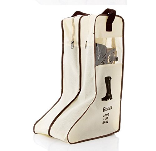P2P@zita Handy Dust-proof Boot Carry Shoe Bag Organizer/Practical Large Non-woven Fabric Boots S ...