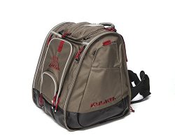 Kulkea Boot Trekker – Ski Boot Backpack, Tan/Black/Red
