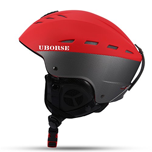UBORSE Ski Helmet Snowboard Helmet Windproof Lightweight Professional Outdoors Skate Helmet for ...