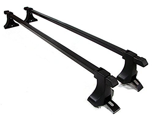 54″ Universal Car Top Roof Rack Cross Bars Luggage Carrier Fit on 4 Door SUV Vans Trucks C ...