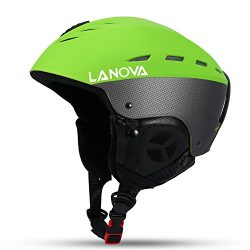 SUNVP Unisex Ski Helmet Super Lightweight Snow Sports Helmets Windproof Impact Resistance Profes ...