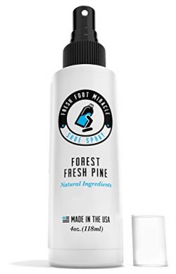 Shoe Deodorizer Spray – Fresh Foot Miracle – Forest Pine Scent – Cleans up Bad ...