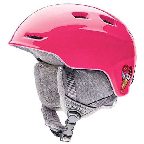 Smith Optics Zoom Youth Junior Ski Snowmobile Helmet – Pink Sugarcone / Small