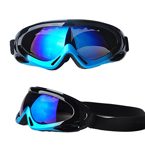 Feier Yusi Adult Professional Ski Goggles Snowmobile Snowboard Skate Snow Skiing Goggles with 10 ...