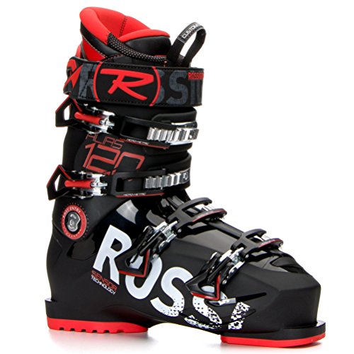 Rossignol Men’s Alias 120 Ski Boots (Black/Red, 30.5)