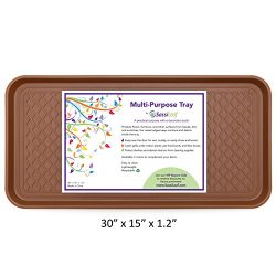 Multi-Purpose Tray in Decorator Colors: Large Boot Tray, Shoe Tray, Plant Tray, Pet Food Tray, P ...