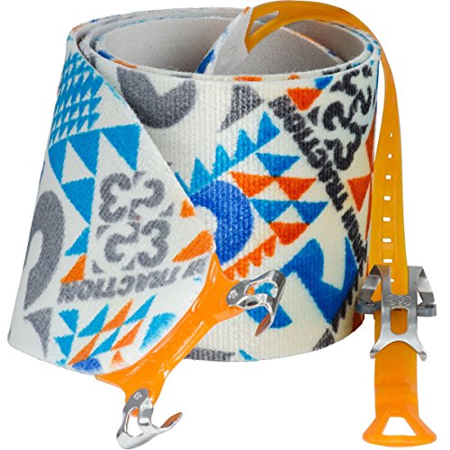 G3 Alpinist High Traction Skins – 115mm / Medium – Blue/Grey/Orange