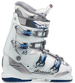 Nordica Cruise 55 W Womens Ski Boots 2018-24.5/White-Blue
