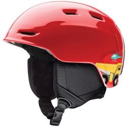 Smith Optics Youth Zoom Jr Ski Snowmobile Helmet – Fire Transportation / Youth Medium