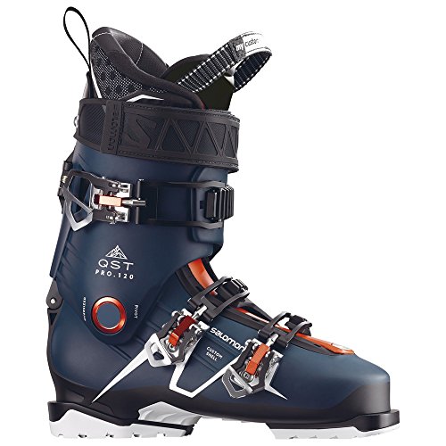 Salomon QST Pro 120 Ski Boots 2018-28.5/Petrol Blue-Black-Orange