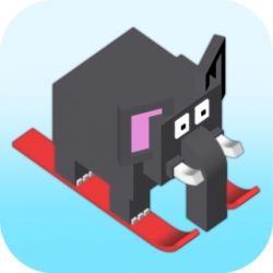 Zoo Skiing – Crossy Slopes!