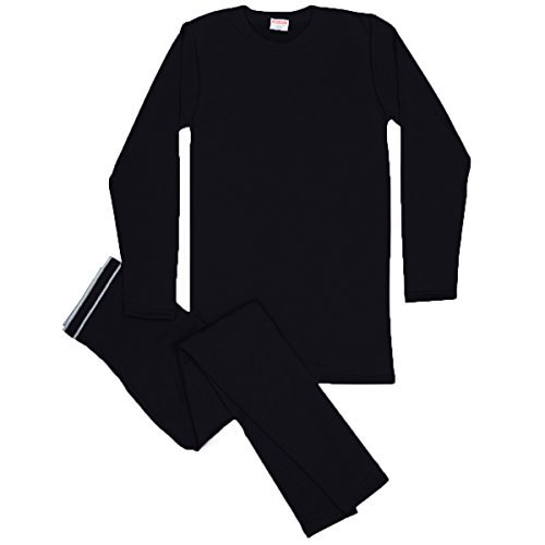 Rocky Men's Thermal Fleece Lined Long John Underwear 2pc Set (Medium