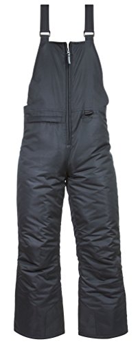 Arctic Quest Childrens Water Resistant Ski Snow Bib Black 2T