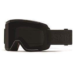 Smith Optics Adult Squad Snow Goggles Blackout Frame/ChromaPop Sun Black/Yellow