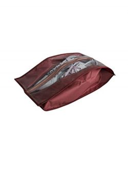 WJL Transparent View Window, Dust-proof Shoe Storage Bags for Travel/Carrying, Off-Season Shoes/ ...
